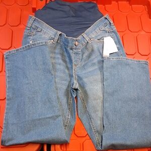 Time and Tru Denim Maternity Pants Front And Back Pockets